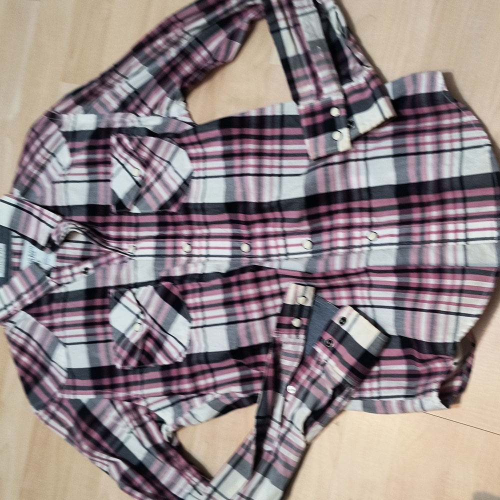 American eagle outfitters men's size small vintage fit blood shirt cowboy style
